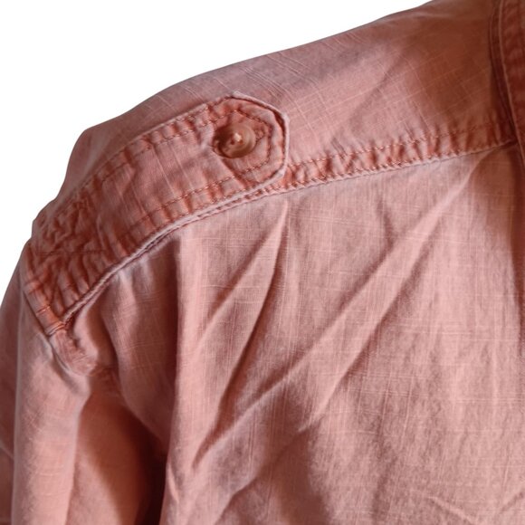 Vintage Men's Y2K Shirt Faded Glory Originals XL Mens Pink Button-Up Shirt - Picture 4 of 6